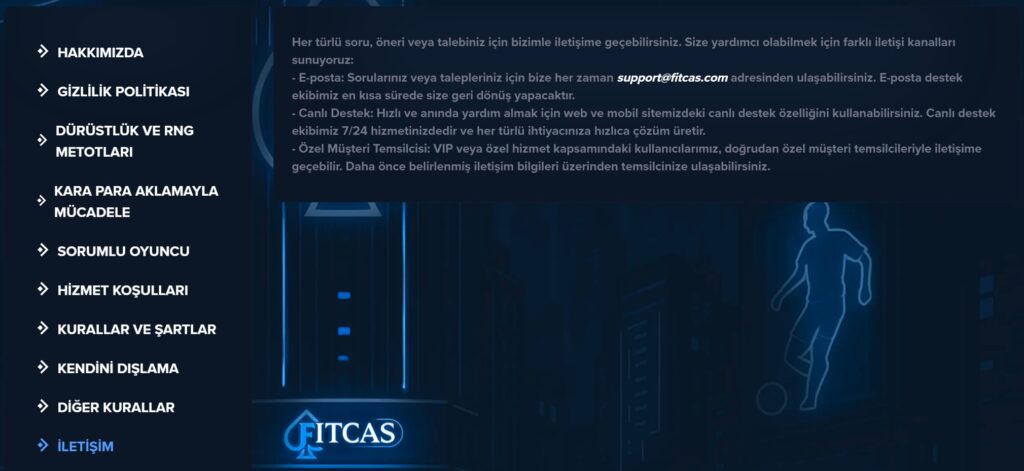fitcas iletişim